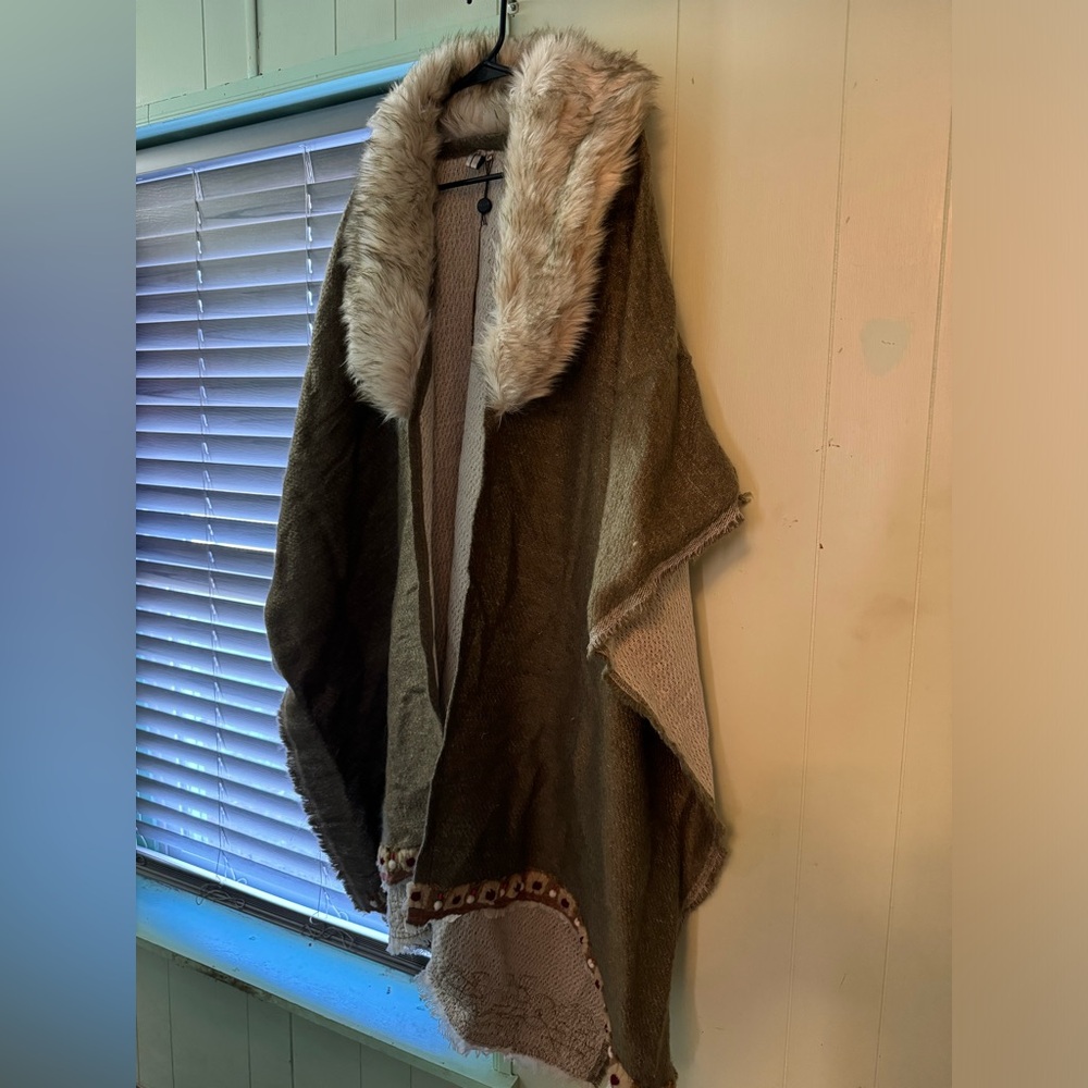 Blank London One Size BOHO Shawl
Cape
